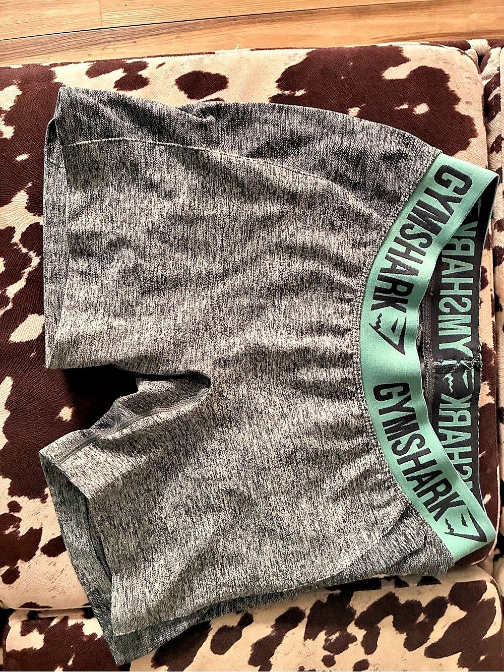 Gymshark Apex Seamless Shorts Athletic Shorts Gray & Black Medium